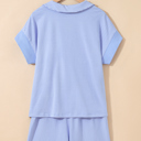  Lilian Dolman Sleeve Polo Shirt Set