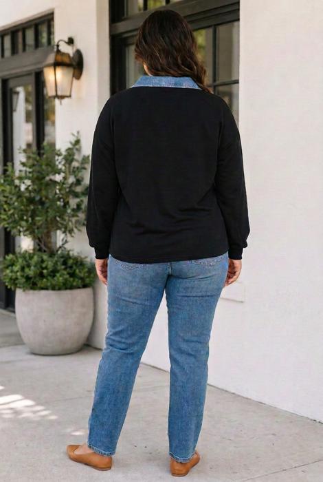 Lilian Long Sleeve Blouse Long Sleeve PLUS Top