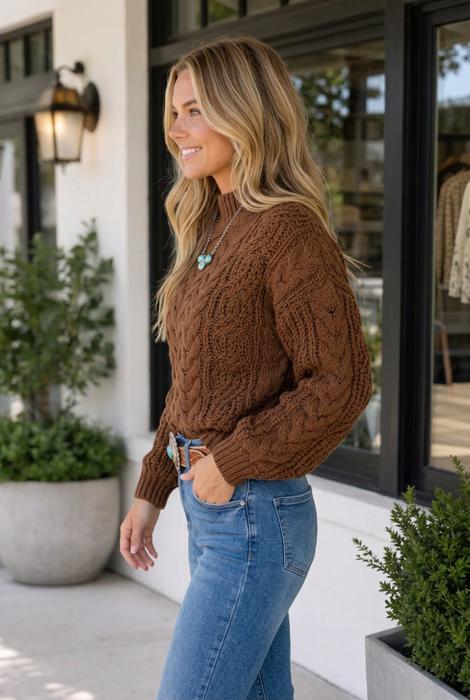 Lillee High Loose Pullover Sweater