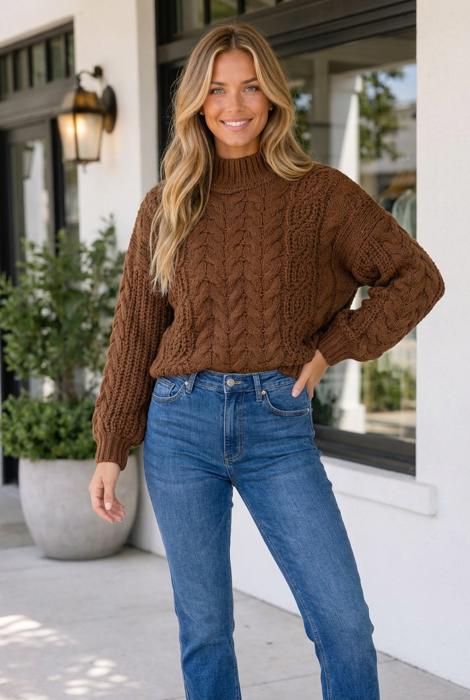 Lillee High Loose Pullover Sweater