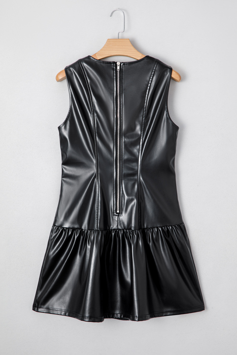 Lillian Hem Sleeveless Mini Dress