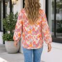  Lillian Sleeve Shift Blouse Long Sleeve Top