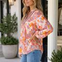  Lillian Sleeve Shift Blouse Long Sleeve Top