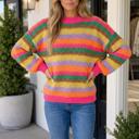  Lily Knit Puff Sleeve Sweater