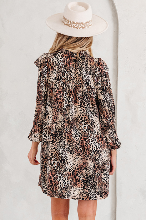 Lily Sleeve Loose Mini Dress