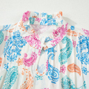  Lilyana Keyhole Puff Sleeve Blouse