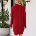  Lilyania Seam Shift Sweater Dress