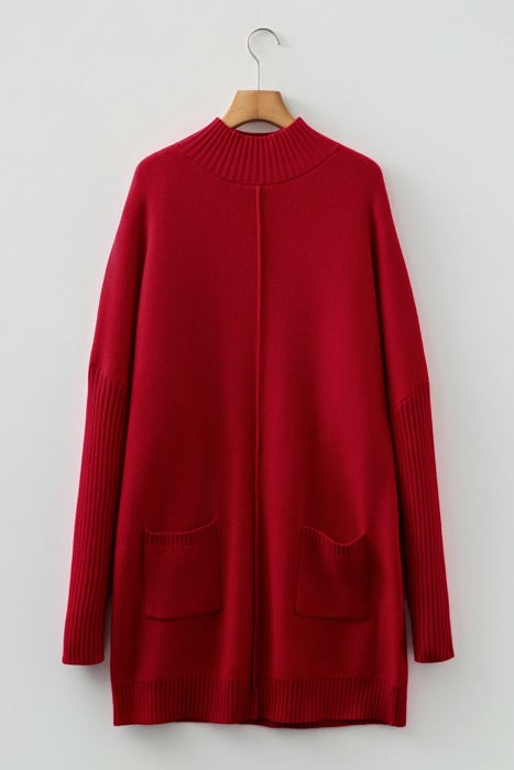 Lilyania Seam Shift Sweater Dress
