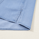  Londyn Bracelet Sleeve Chambray Shirt