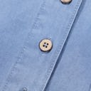  Londyn Bracelet Sleeve Chambray Shirt