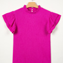 Londyn Trim Short Sleeve Blouse