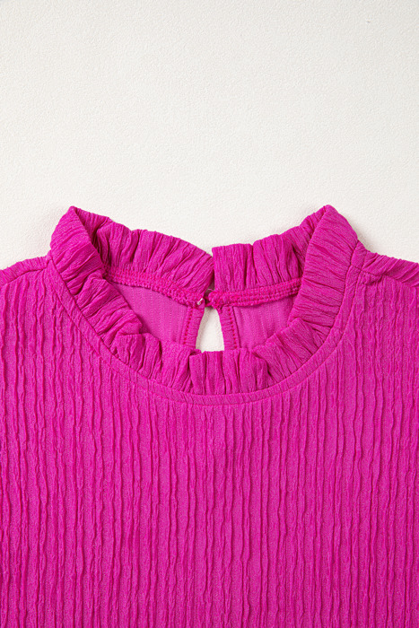 Londyn Trim Short Sleeve Blouse