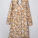  Lorelai Print Loose Long PLUS Dress