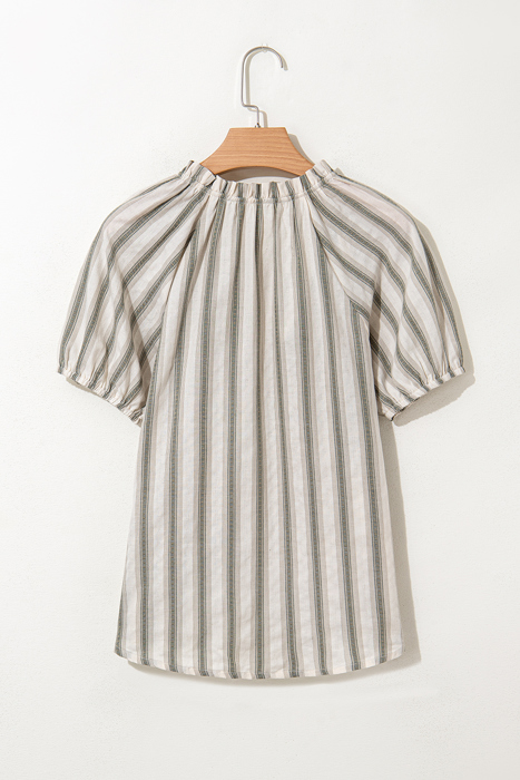 Lorelai Tie Short Sleeve Blouse