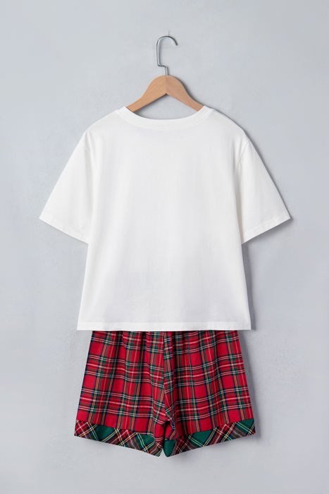 Lorraine Print Short Sleeve Top Set