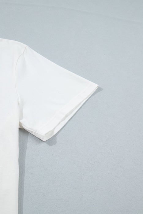 Lorraine Print Short Sleeve Top Set