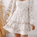  Lottie Detail Flared Mini Dress
