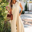  Louisa Knit Wide Leg Jumpsuit