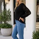  Louisa Sleeve Patchwork Sweater