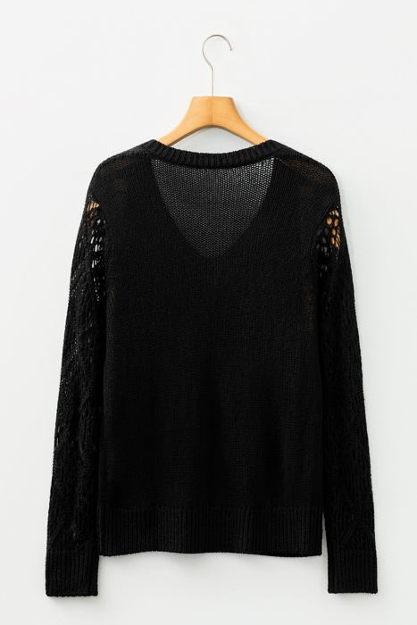 Louisa Sleeve Patchwork Sweater