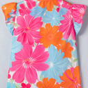  Louise Ruffle Trim Sleeveless Blouse