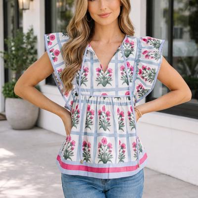 Lucero Flutter Sleeve Top