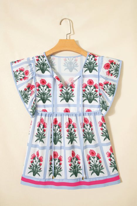 Lucero Flutter Sleeve Top