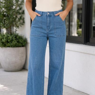 Lucie Patch Stretchy Jeans