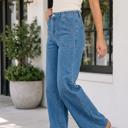  Lucie Patch Stretchy Jeans