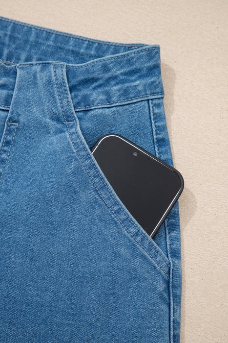 Lucie Patch Stretchy Jeans