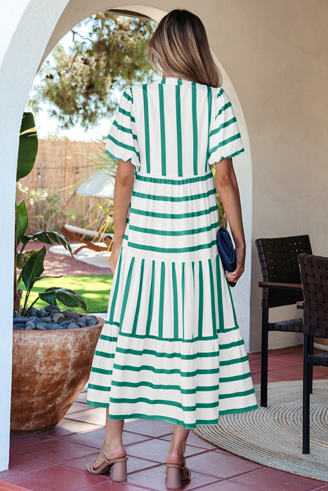 Luna Half Sleeve Vacation Dress