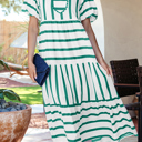  Luna Half Sleeve Vacation Dress