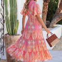  Luz Sleeve Boho Maxi Dress