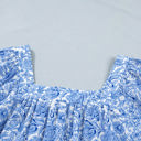  Lyanna Sleeve Pleated Floral Blouse