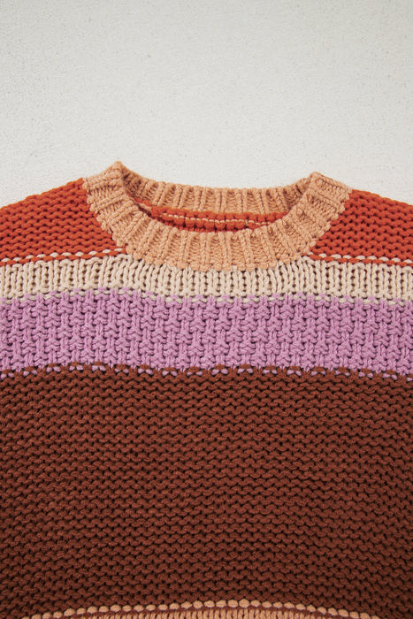 Lydia Cropped Knitted Sweater