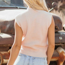  Lydia High Short Sleeve Sweater