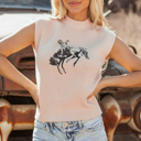  Lydia High Short Sleeve Sweater