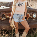  Lydia High Short Sleeve Sweater