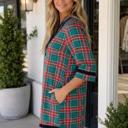  Lydia Trim Short Shift Dress