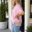  Lyla Oversize Polo Tee