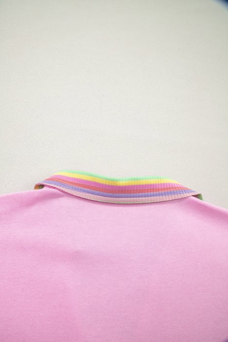 Lyla Oversize Polo Tee