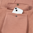  Mabel Half Zipper Baggy Sweatshirt