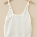  Maddie Flower Spaghetti Straps Sweater