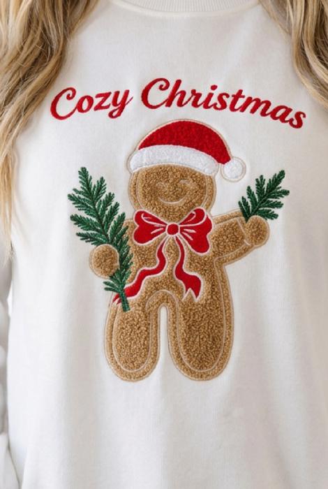 Madelin Sleeve Pullover Sweatshirt Long Sleeve Top