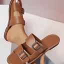 Madelynn Leather Flat Slippers