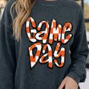  Madie Shoulder Corded Game Day Sweatshirt