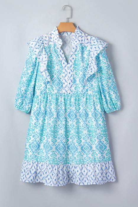 Madilynn Puff Sleeve Mini Dress