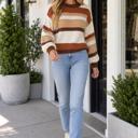  Madilynne Sleeve Knit Sweater Long Sleeve Top