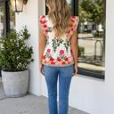  Madisen Flutter Sleeve Blouse