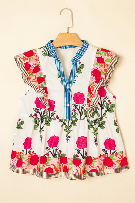 Madisen Flutter Sleeve Blouse